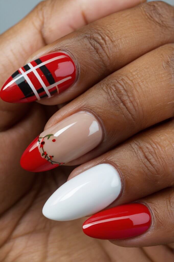 Holiday Sweater nail