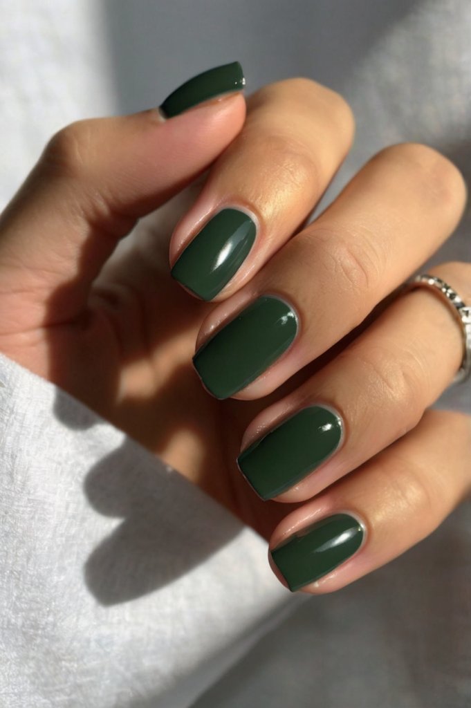 Hunter Green nail