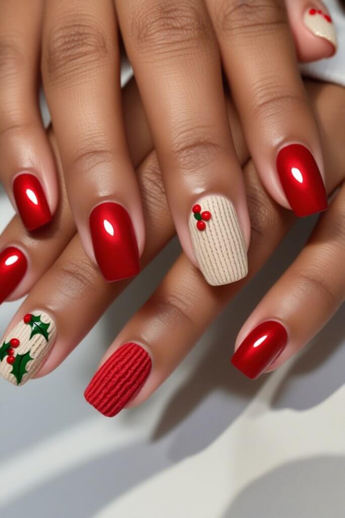 Mixed Media nail