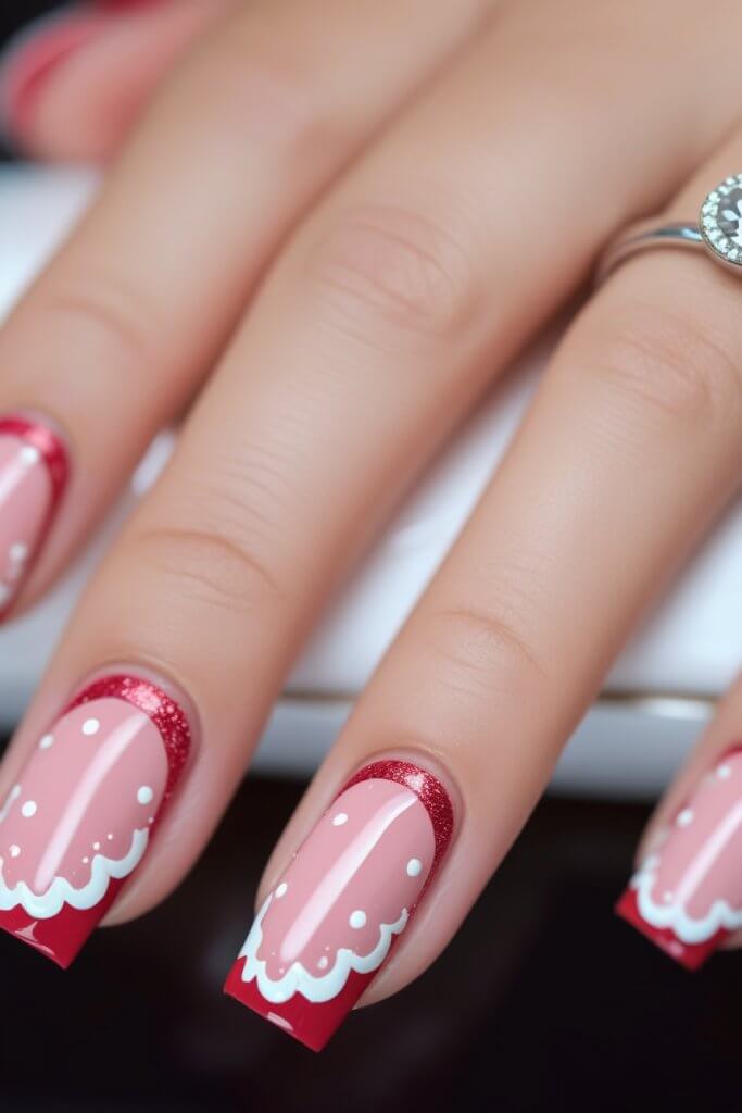 Santa’s Coat nail
