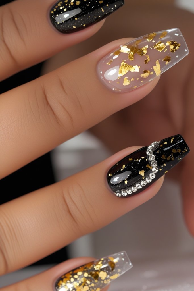 Sparkly nail