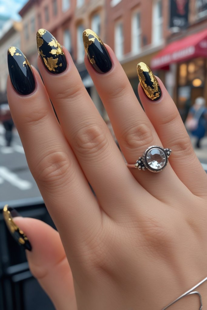 Subtle Gold Foil