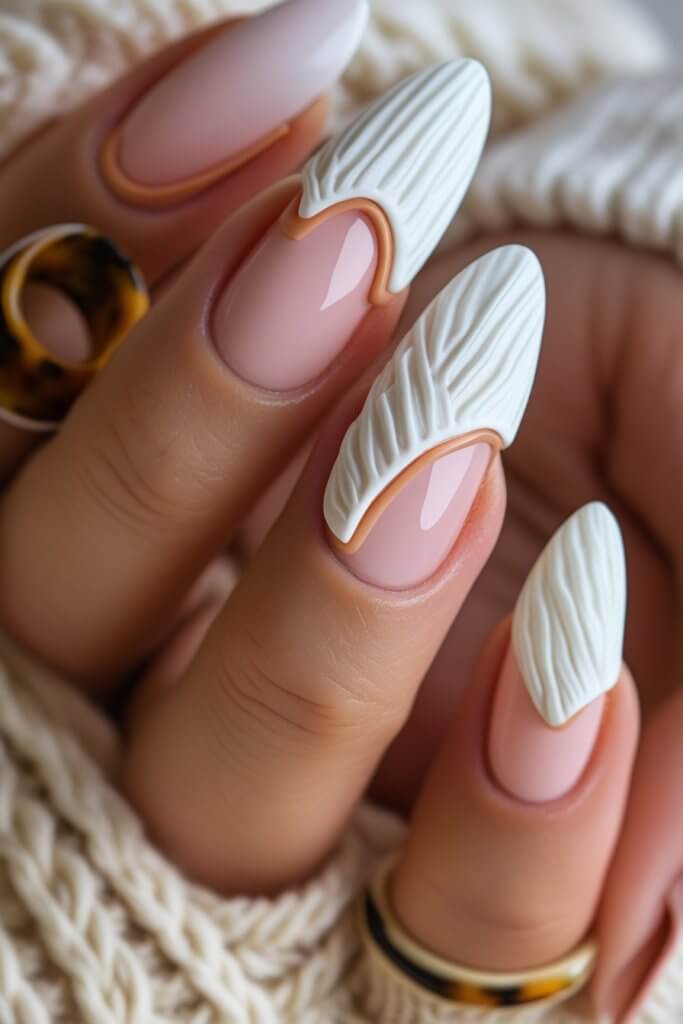 Sweater with a Twist nail